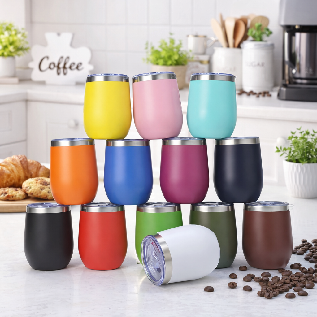 Insulated cup with no handle