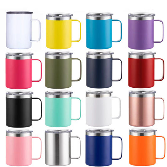 Insulated cups with handles