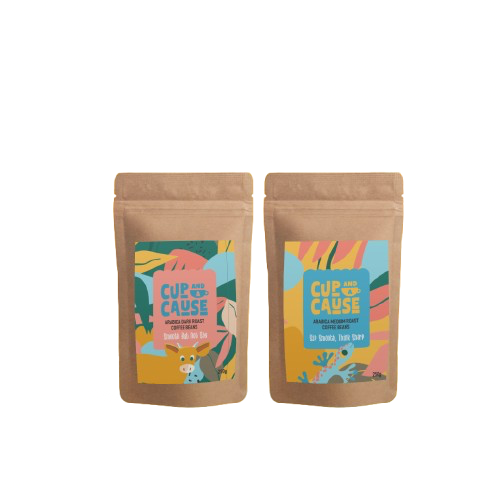 Cup and A Cause Arabica Coffee beans
