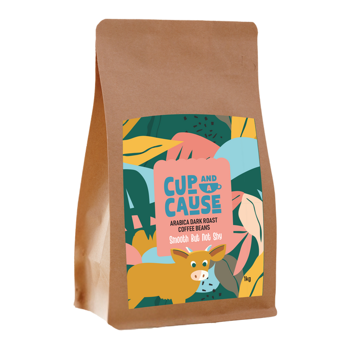 Arabica Dark Coffee Beans bag
