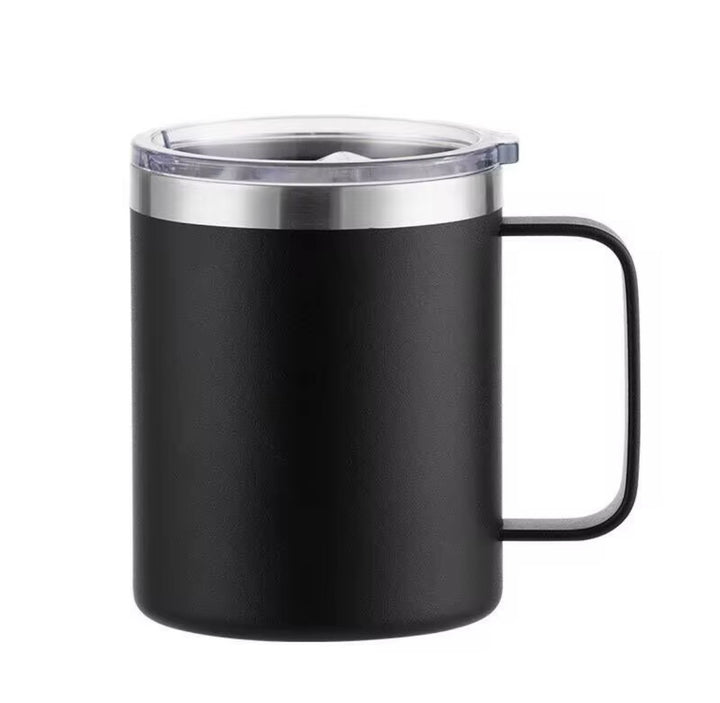 Insulated mug with handle - Black