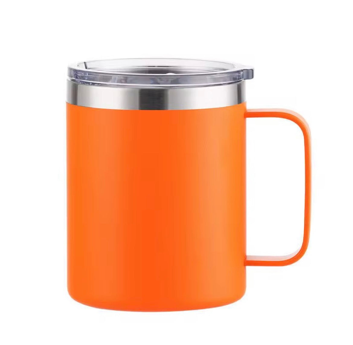 Insulated mug with handle - Orange